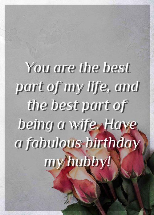 quotes husband birthday card